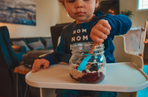 Blackberry Cinnamon Overnight Oats